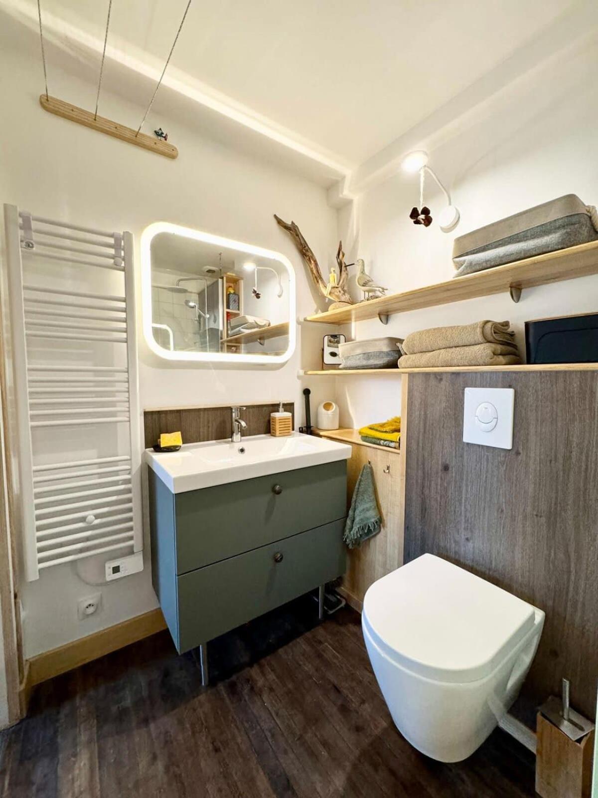 Charmant Duplex En Bord De Mer - Port De Kernevel ลาร์มอร์-พลาจ ภายนอก รูปภาพ